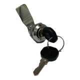 Fechadura Fecho Lingueta Com Chave P/ Armário De Aço Kit 4pç