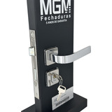 Fechadura Para Porta Externa Modena Cromado Mgm