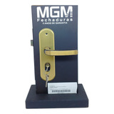 Fechadura Para Porta Externa Stilo Alavanca Bronze Mgm