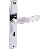 Fechadura Porta Madeira Inox Premium Interna 2700/41 Aliança