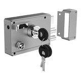 Fechadura Sobrepor Soprano Inox Com Chave Multiponto