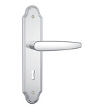 Fechadura Stam 813/33 Interna Larga Espelho Inox