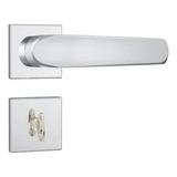 Fechadura Stam 823/09 Banheiro Roseta Quadrada Rq1 Inox