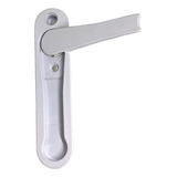 Fecho Concha Alavanca De Cremona P/ Porta De Correr De Pvc Cor Branco