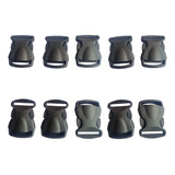 Fecho Engate Rápido Balão Plastico 40 Mm 4cm 10 Peças