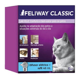 Feliway Classic Difusor + Refil 48ml Adaptação De Gatos