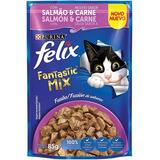 Felix Fantastic Sachê Gatos, Salmão E