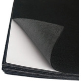 Feltro Adesivo Placa De 1 Metro X 50 Cm -oferta Preto !!