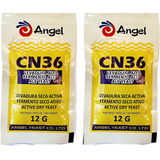 Fermento Angel Cn36 - 02 Pacotes 12 G