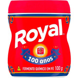 Fermento Em Pó Royal Pote 100g