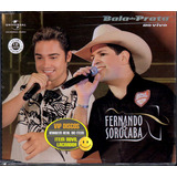 Fernando E Sorocaba Cd Single Bala De Prata Ao Vivo - Raro