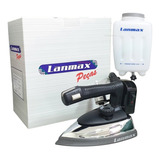 Ferro Lanmax Passar Roupas A Vapor Industrial 1300 Watts Cor Preto/prateado 110v
