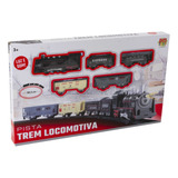 Ferrorama Trem Locomotiva Brinquedo Infantil Luz E Som