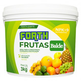 Fertilizante Adubo Forth Frutas Balde 3kg Nutrição Floração