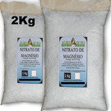 Fertilizante Nitrato De Magnésio 2kg Adubo
