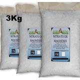 Fertilizante Nitrato De Magnésio 3kg Adubo