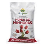 Fertilizante Vermicomposto Húmus De Minhoca Vitaplan