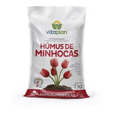 Fertilizante Vermicomposto Húmus De Minhoca Vitaplan