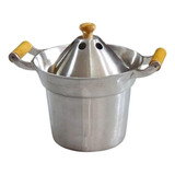 Fervedor De Leite Inderramável Aluminio Fundido Batido 2,5