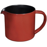 Fervedor Leiteira Ceraflame 1 Litro Em Cerâmica - Vermelho