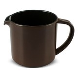 Fervedor Leiteira Ceraflame 1l Em Cerâmica Cor Chocolate