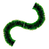 Festão Dois Verdes 10 Metros Decoração Natal 17 Cm Grosso
