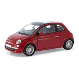 Fiat Nuova 500 Vermelho - Escala