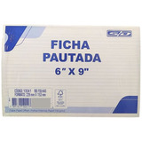 Ficha Pautada 6x9 229mm X