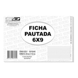 Ficha Pautada 6x9 São Domingos 6230-7