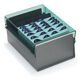 Fichário De Mesa 4x6 Fume Acrimet