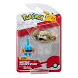 Figura Pokémon Mudkip E Geodude Wtc