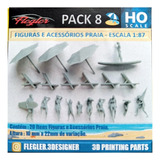 Figuras Humanas Na Escala 1:87 Ho (pack 8) Flegler Designer