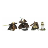 Figuras Star Wars Unleashed Jedi Generals Hasbro Scl 1:32