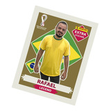 Figurinha Da Copa 2022 Personalizada - Figurinha Legend Ouro