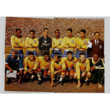 Figurinhas Seleção Brasileira 1958 Equipe Com