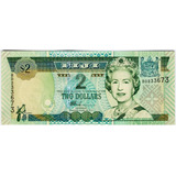 Fiji: Vela Cédula De 2 Dollars 2002 Fe