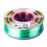 Filamento 3d Esun Esilk-pla Rainbow Multicolor