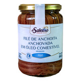 File De Anchova Argentino Di Salerno Vidro 550g Para Pizza