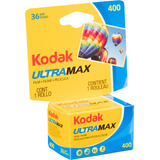 Filme 35mm Kodak Ultramax 400 Colorido 36 Câmera Analógica