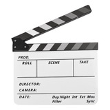 Filme Acrílico Clapper Clapperboard Erase Slate Dry Action C