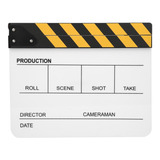 Filme Clapperboard De 30x25cm, Diretor De Cinema, Action Cla