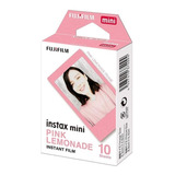 Filme De Pink Lemonade Fujifilm Fuji Instax Mini (10 Folhas)