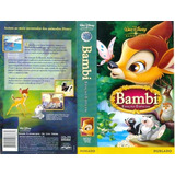 Filme Fita Vhs Disney Bambi Ediçao Especial Dublado