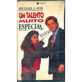 Filme Fita Vhs Um Talento Muito Especial Michael J.fox