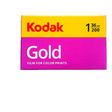 Filme Fotográfico 35mm Colorido 36 Poses Iso 200 Kodak Gold
