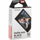 Filme Instax Mini Black Preto Kit C/ 10 Fotos Fuji 