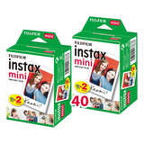 Filme Instax Mini Pack Com 40