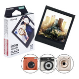 Filme Instax Square Black Para Câmeras Square Sq1 Sq20 Sq6