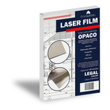 Filme Laser Opaco Fotolito Para Serigrafia Ofício C/100