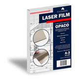 Filme Para Fotolito Opaco Serigrafia Impressão Laser A-3 